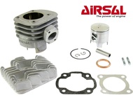 Cylinder CPI, LONGJIA, ROMET, ZIPP i inne skutery z silnikiem 2T - 70cm3, Ø47,60mm, sworzeń 10mm, NICASIL (zestaw z głowicą)