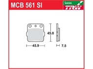 Klocki hamulcowe TRW-LUCAS MCB561 SI (FA084)