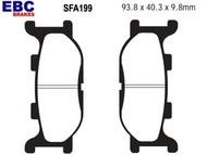 Klocki hamulcowe EBC SFA199 (MCB666)