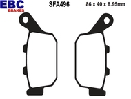 Klocki hamulcowe EBC SFA496 (MCB585)