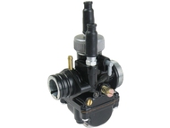 Gaźnik APRILIA, DERBI, GILERA, MALAGUTI, MBK, MOTORHISPANIA, PEUGEOT, RIEJU, SHERCO - motorowery z silnikami AM6 i D50B - gardziel 19,0mm, ssanie na linkę, czarny (PHBG 19)