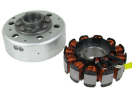 Stojan alternatora PIAGGIO Fly, Liberty 125/150 + koło magnesowe