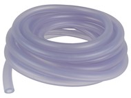 Wężyk do paliwa, oleju Ø 5mm (5,0x10,0), PVC+PU, przeźroczysty, niebieski
