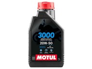 Olej MOTUL 3000 4T 20W50 - mineralny olej do silników 4-suwowych - opakowanie 1 litr
