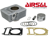 Cylinder YAMAHA YBR, XT, TT-R 125cc 4T A/C; BETA RR; DERBI Senda; RIEJU MRT, RS2, SMX, Tango; SHERCO Citycorp; MOTORHISPANIA Duna, MH7; JUNAK RS125 - 150cm3, Ø57,40mm, sworzeń 15mm, NICASIL