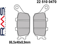 Klocki hamulcowe RMS 22 510 0470 (FA174, MCB634) - HONDA Forza, Jazz