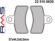 Klocki hamulcowe RMS 22 510 0630 (FA291, MCB770)
