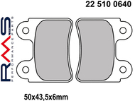 Klocki hamulcowe RMS 22 510 0640 (FA303, MCB766)