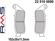 Klocki hamulcowe RMS 22 510 0690 - KYMCO People 250