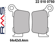Klocki hamulcowe RMS 22 510 0750 (FA368)
