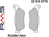 Klocki hamulcowe RMS 22 510 0770 (FA430, MCB786) - YAMAHA X-Max