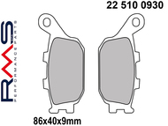 Klocki hamulcowe RMS 22 510 0930 (MCB634) - HONDA Forza, Jazz, Reflex