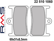 Klocki hamulcowe RMS 22 510 1060 (FA252, FA380, MCB611) - YAMAHA T-Max