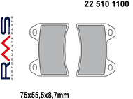 Klocki hamulcowe RMS 22 510 1100 (FA244, MCB683) - APRILIA RS