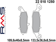 Klocki hamulcowe RMS 22 510 1250 (FA231, MCB681)
