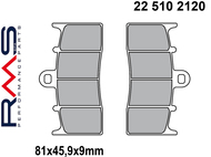 Klocki hamulcowe RMS 22 510 2120 (MCB736)