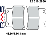 Klocki hamulcowe RMS 22 510 2830 (FA432, MCB785) - APRILIA RS; KYMCO Xciting; SYM Maxsym