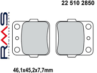 Klocki hamulcowe RMS 22 510 2850 (FA084, MCB561)