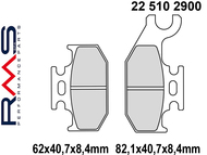 Klocki hamulcowe RMS 22 510 2900 (FA414, MCB788)