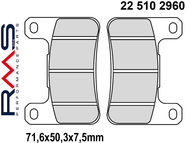 Klocki hamulcowe RMS 22 510 2960 (FA379, MCB752)