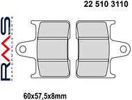 Klocki hamulcowe RMS 22 510 3110 (FA254, MCB691)