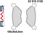 Klocki hamulcowe RMS 22 510 3130 (FA319/2, MCB731)