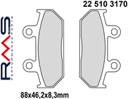 Klocki hamulcowe RMS 22 510 3170 (FA124, MCB571)