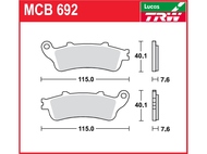 Klocki hamulcowe TRW-LUCAS MCB692