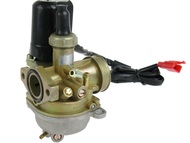 Gaźnik HONDA Dio, Vision, Sky, Scoopy, SH50, Bali, X8R / KYMCO Vitality, Super 9 / SYM Jet 50cm3 2T - gardziel 14,5mm, przepustnica Ø15mm, ssanie automatyczne, przelew do przodu