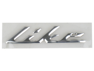 Naklejka do KYMCO, napis "LIKE" 3D - na osłonę przednią do Like