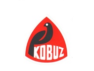 Naklejka KOBUZ - 6,5 x 7cm (do motocykli WSK)