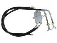 Linka hamulca ATV 125/150/200 - przód z rozdzielaczem