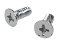 Śruba pokrywy uszczelniacza wału korbowego 139/147/152FMB (gwint M6 / długość 12mm/16mm / stożkowa na śrubokręt krzyżakowy) - komplet, 2 sztuki