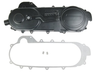 Obudowa przekładni CVT do GY6  50/80 z kołem 12"/13" - ROMET, ROUTER, BARTON, JUNAK, MOTOBI, ZIPP i inne skutery z silnikiem 4T 50/80 cm3 - długość obudowy 46 cm - kompletna !!!, czarna