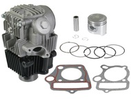 Cylinder 147FMB, do motorowerów Romet, Router, Junak, Barton, Benzer, GB Motors, Kingway, Kymco, Zumico, Zipp i innych - 70cm3, Ø47,00mm, sworzeń 13mm (zestaw z głowicą)