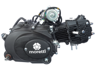 Silnik typ 147FMB - 70cm3, 4 biegi, manualny, górny rozrusznik, czarny - do motorowerów Romet, Router, Junak, Barton, Benzer, GB Motors, Kingway, Kymco, Zumico, Zipp i innych