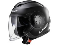 Kask LS2 OF570 VERSO SOLID czarny połysk (55-56cm / S)