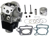 Cylinder 147FMB, do motorowerów Romet, Router, Junak, Barton, Benzer, GB Motors, Kingway, Kymco, Zumico, Zipp i innych - 70cm3, Ø47,00mm, sworzeń 13mm (zestaw z głowicą, mały)