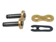 Ogniwo łańcucha napędowego typ 428 NZ G&B - zapinka do łańcucha D.I.D 428NZG&B Professional Gold & Black (WSK)