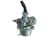 Gaźnik do silników FMB 50/70/110cm3 - do motorowerów Romet, Router, Barton, Benzer, GB Motors, Kingway, Zumico, Zipp i innych - gardziel 17,0mm, przepustnica Ø15mm, ssanie ręczne (typ PZ19)