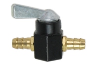 Kranik paliwa manualny  przelotowy  Ø8mm > Ø8mm