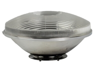 Element optyczny lampy przedniej WSK 125/175 - wysokie szkło, na żarówkę typu G40 P45T