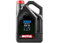 Olej MOTUL 3000 4T 10W40  - mineralny olej do silników 4-suwowych - opakowanie 4 litry