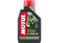 Olej MOTUL 5100 4T Ester 10W50  - półsyntetyczny olej do silników 4-suwowych - opakowanie 1 litr