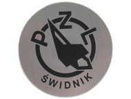 Emblemat do WSK - "PZL Świdnik" - grawerowany