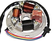 Iskrownik (stator) SIMSON  6 Volt, zapłon elektroniczny