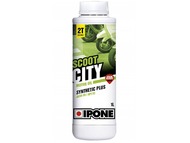 Olej IPONE Scoot City 2T Smell - półsyntetyczny olej do silników 2-suwowych (1 litr)