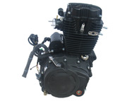 Silnik typ 167FMM, 167FMI, CG250 - 250cm3, 5 biegów, manualny + gaźnik - do motocykli Romet, Junak, Barton, Zipp
