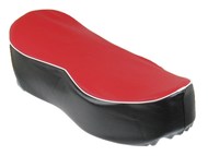 Pokrowiec siedzenia WSK 125 B1 - czarno-czerwony