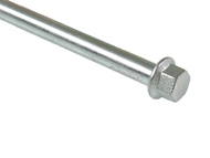 Oś koła przód BARTON RANGER CLASSIC, BENZER WS50, ROUTER WM50, ROMET OGAR 202 (średnica 10mm / długość 180mm/190mm / gwint M10x1,25)